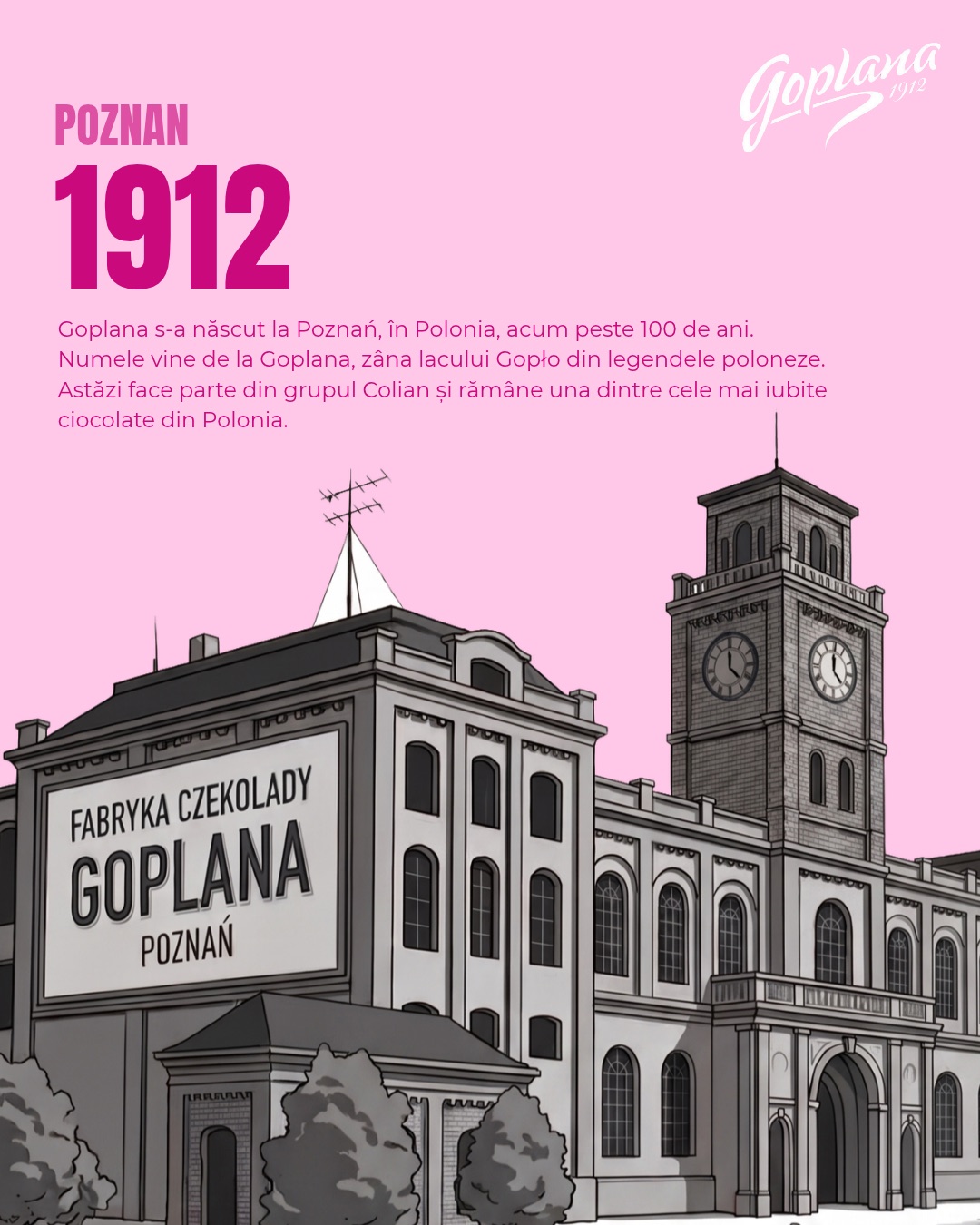 Goplana: Poznan 1912, istoria brandului